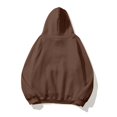 thumbnail image 5 of 2025 Mode pour Femmes Couleur Unie Tunique à Fermeture Éclair Manches Longues Décontractée Robe Chandail pour Femmes Robe Chandail à Col, 5 of 5