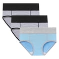 thumbnail image 1 of 3 Pcs Culottes Menstruelles pour Femmes, Étanches et Respirantes, Culottes de Règles, Culottes d'Incontinence, 1 of 8