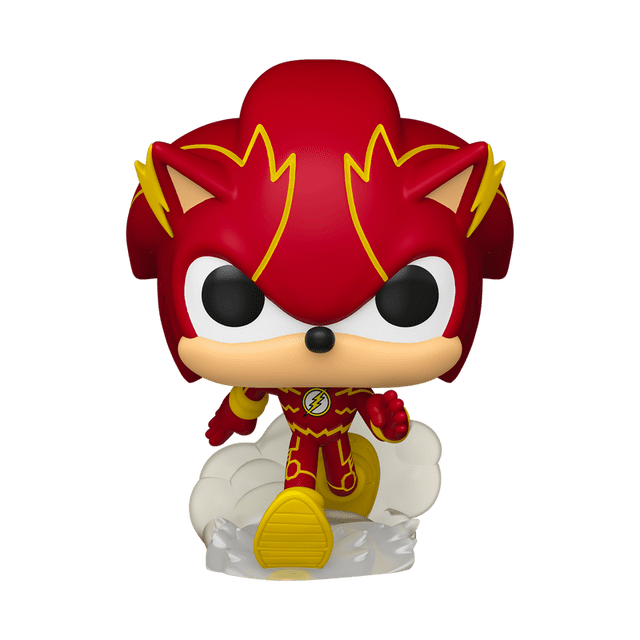 Funko Pop! Heroes: Sonic The Hedgehog - Sonic as the Flash Vinyl Figure