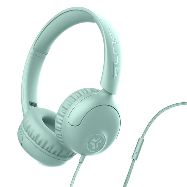 JLab Studio 2 Wired Headphones - Mint; On-Ear Headphones in New and Updated Form Factor