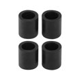 thumbnail image 3 of 4-piece rubber rollers for replacement accessories for electric cutting machines Black, 3 of 9