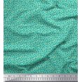 thumbnail image 1 of Soimoi Moss Georgette Fabric Flower Artistic Fabric Prints by Yard 42 Inch Wide, 1 of 3