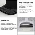 thumbnail image 4 of TOPTIE Mens 6 Panel Trucker Cap, Adjustable Snapback Summer Mesh Hat for Outdoor Sports, 4 of 8
