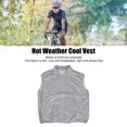 thumbnail image 4 of Vêtements Climatisés, Gilet de Refroidissement en Polyester Réglable en 3 Vitesses pour la Pêche, 4 of 8