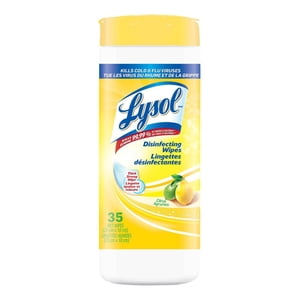 Lysol Disinfecting Surface Wipes, Disinfectant, Citrus Scent, 35 wipes