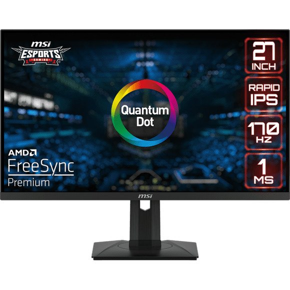 MSI 27" Rapid IPS WQHD Quantum Dot Gaming Monitor, G274QPF-QD