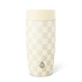 thumbnail image 1 of TAL 16oz Stainless Steel Aspen Coffee Tumbler, Checkered, 1 of 4