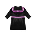 thumbnail image 4 of Alvivi Enfants Garçons Robe de Boxe Art Martial Muay Thaï Uniforme Manches Longues Kick Boxe Robe à Capuche Ensembles Noir&Rose C 16, 4 of 5