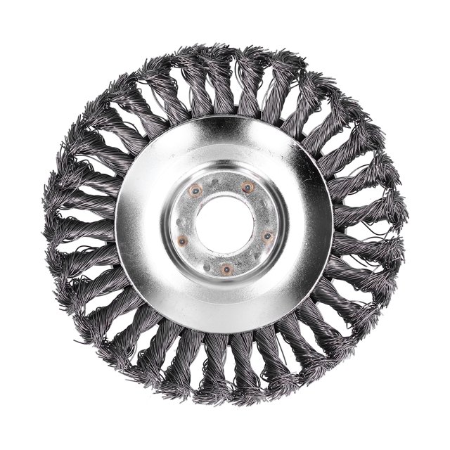 ANGGREK Tête de Coupe en Acier Inoxydable de Remplacement de Roue de Désherbage Tondeuse Tondeuse Accessoire, Outils de Jardin, Tête de Désherbage Tondeuse