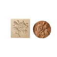 thumbnail image 2 of Oleegame 2PC Cookie Mold DIY Baking Moulds Wooden Cookie Cookie Moulds Embossing Craft Decorative Baking Tools For Christmas Thanksgiving Christmas Kitchen, 2 of 5