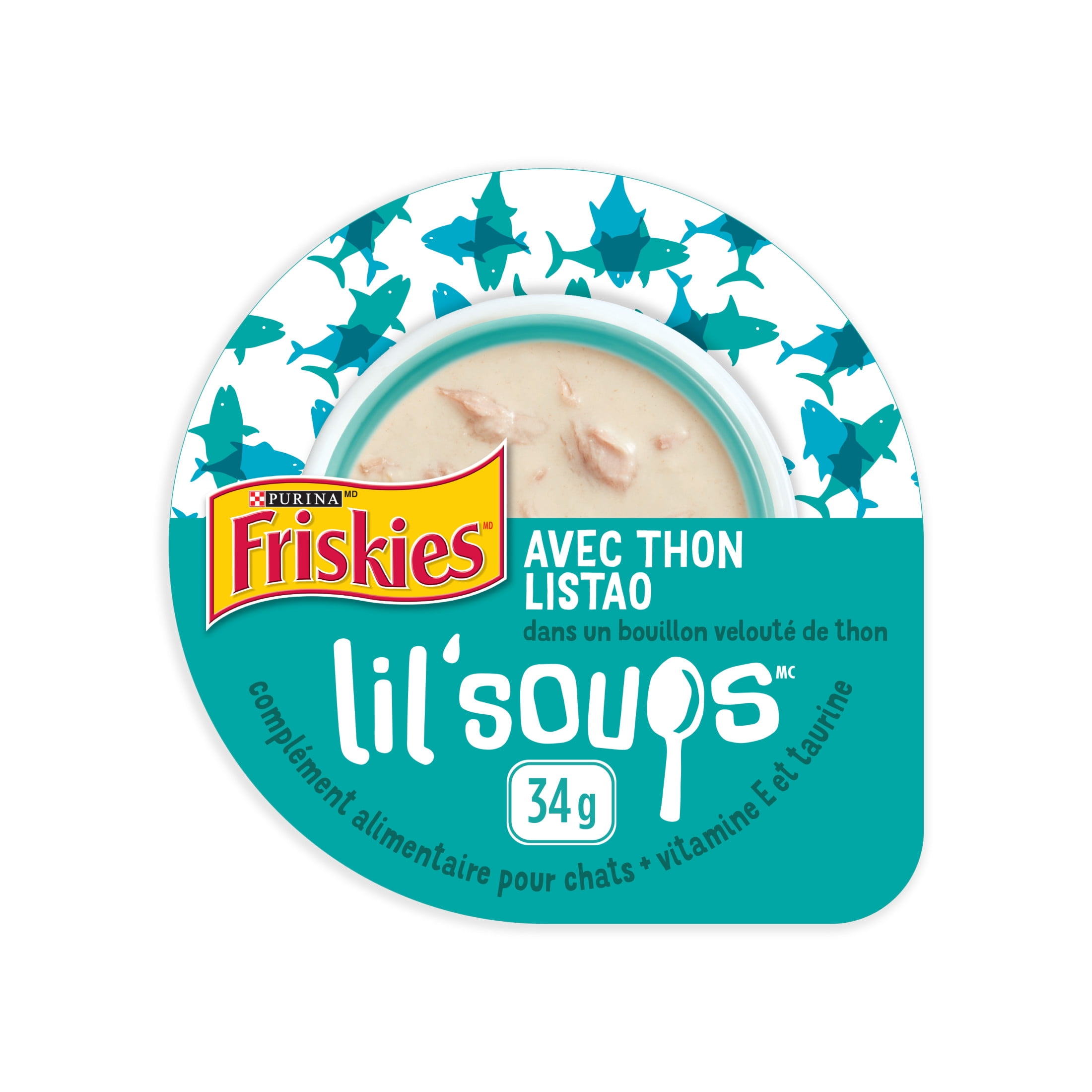 Purina Friskies Lil' Soups Skipjack Tuna, Cat Treats 34g