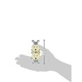 thumbnail image 3 of Leviton Mfg M21-T5320-IMP 10 Unités 15 A Réceptacle Recto Verso Ivoire, 3 of 3