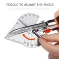 thumbnail image 5 of weibbin Miter Shears 45-135 Degree Multi-angle Scissors – Precision Angle Cutter for Molding, Shoe Molding, Quarter Round, PVC, Wood Trim, MDF, Heavy-Duty Multi-Angle Cutting Tool, 5 of 5