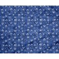 thumbnail image 4 of oneOone Polyester Lycra Blue Fabric Geometric Craft Projects Decor Fabric Printed By The Yard 56 Inch Wide, 4 of 4