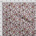thumbnail image 3 of oneOone Polyester Lycra Medium Pink Fabric Florals Craft Projects Decor Fabric Printed By The Yard 56 Inch Wide, 3 of 4