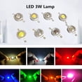 thumbnail image 1 of EastVita 10Pcs/Set 3W LED High Power Super Bright Lamp Beads Night Light for Flashlight Stage Yard, 1 of 8