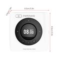 thumbnail image 3 of Riwcyla Pocket Printer Thermal Printer Imprimante Portable Mobile 300dpi pour Photo Image Reçu Mémo Note Étiquette Autocollant avec Fonction Compatible avec Android iOS Windows, 3 of 6