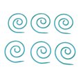 thumbnail image 1 of Spiral Cable Knitting Needle Set with Slippy Needle Tip, Stainless Steel Household Knitting Needle Suitable for Sweaters, Rugs, and Scarves, 1 of 7