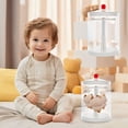 thumbnail image 2 of Kyursd Summer Home/Kitchen Organizers and Storage Special Offer！Rotating Blinds Box Storage Display Rack Toy Storage Storage Box Household Artifact Storage Box Rabbits Cloth Display Boxes, 2 of 6