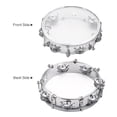 thumbnail image 2 of 8-inch Tambourine Handbell Hand Drum with Double Row Jingles Musical Percussion Instrument, 2 of 8