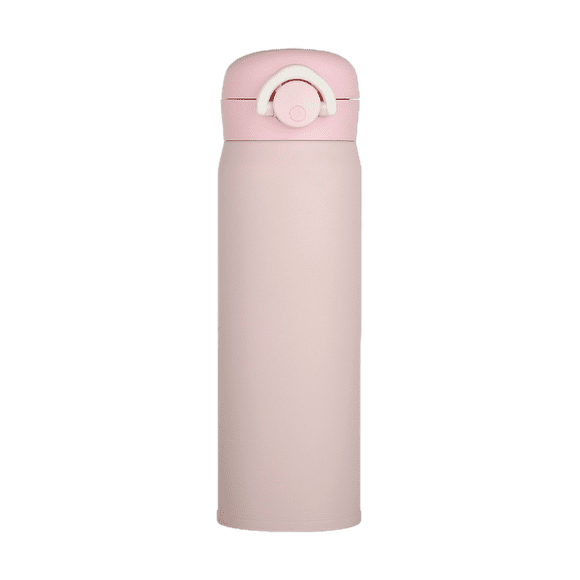 Insulated Water Bottle, 18oz Stainless Steel Thermal Travel Mug, Leak-Proof Portable Sports Cup for Hiking Office