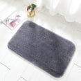 thumbnail image 2 of 31.5x19.7 Inches Microfiber Bathroom Rugs Bath Mat Extra Thick, Soft , Absorbent, Bath Rugs For Bathroom, 2 of 6