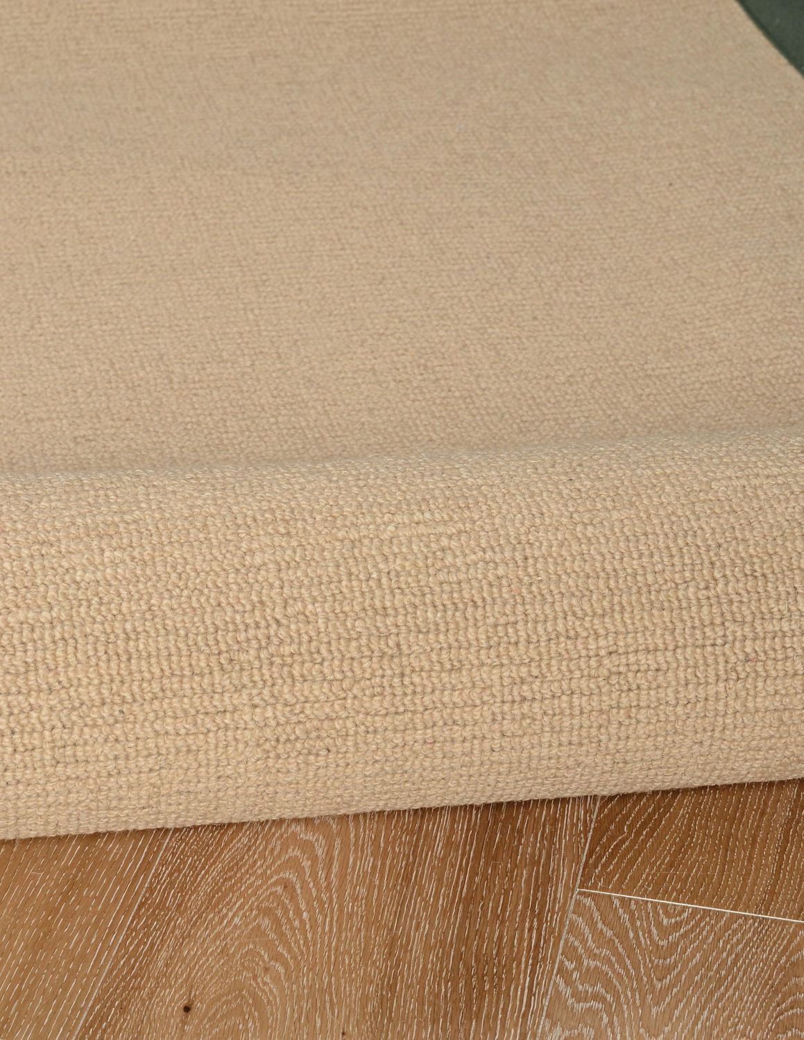 Tapis de couloir Athena sisal et vert 2 pi 6 po x 8 pi
