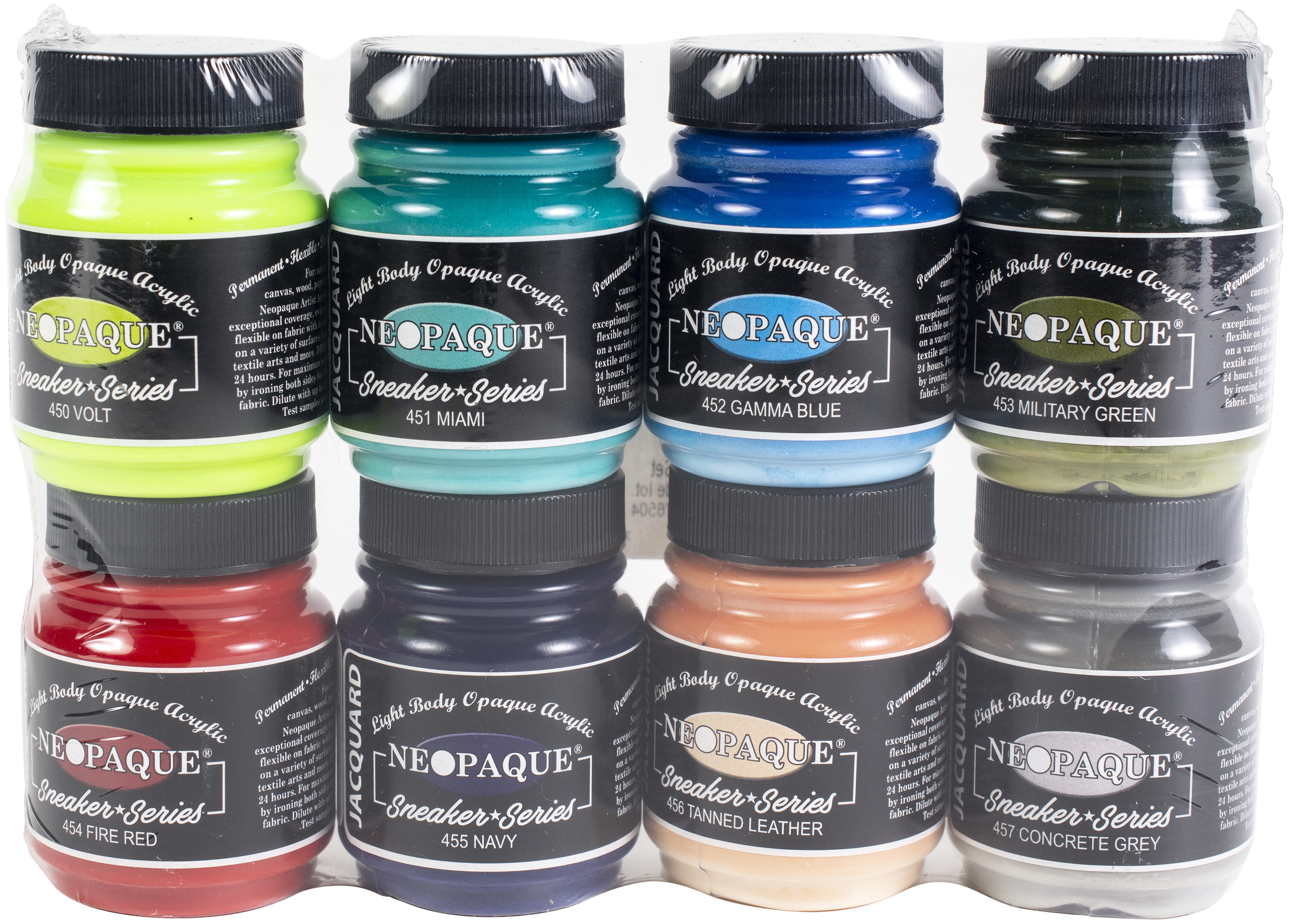 Jacquard Neopaque Sneaker Series 2.25Oz 8/Pkg-