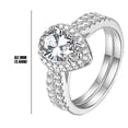 thumbnail image 3 of ABPWLY The New Diamond Heart Can Be to Show Your Unique Temperament Clearance Rings Canada Days Ring Set Fashion Rings, 3 of 3
