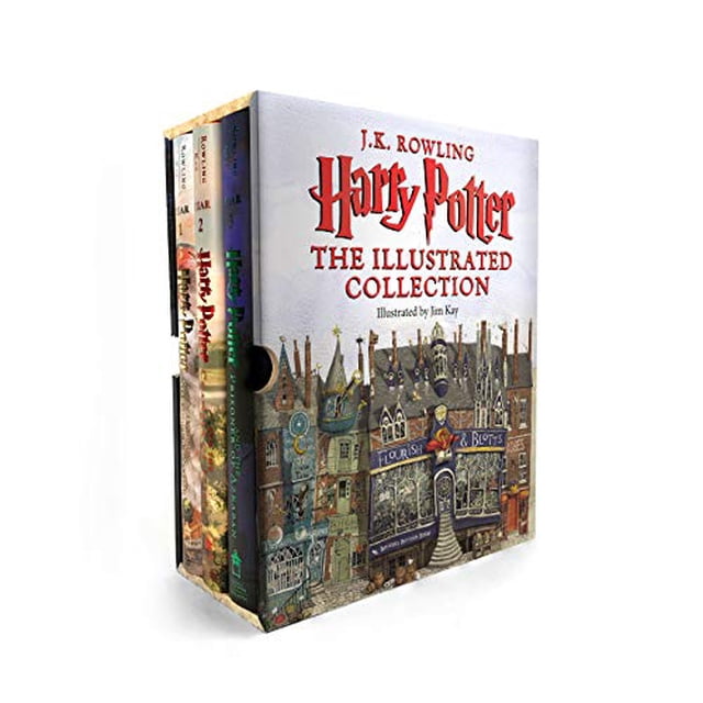 Harry Potter: The Illustrated Collection (Books 1-3 Boxed Set)