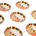 thumbnail image 4 of Way to Celebrate 8 Counts Oval Sunflower Pattern Plate, 4 of 5