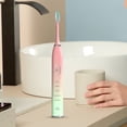 thumbnail image 4 of COFEST Electric Toothbrush with 2 Brush Heads for Adults and Kids， IPX7， 5 Modes with 2 Minutes Built In Smart Timer， Electric Multicolor, 4 of 7