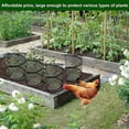 thumbnail image 3 of ziyahi Toile d'Ombrage pour Arbre, Pilier Pare-Soleil et Fermetures Éclair, Toile d'Ombrage de Jardin Facile à Installer pour Mini Légumes Blanc 1 avec 4 Pointes, 3 of 6