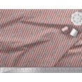 thumbnail image 3 of Soimoi Brown Poly Georgette Fabric Stripe & Wild Animal Decor Fabric Printed BTY 42 Inch Wide, 3 of 3
