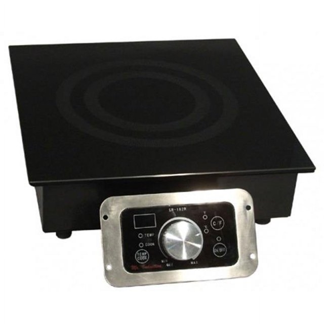 Sunpentown SR-343R 3400W Built-In Induction Range- 208-240V Commercial Grade