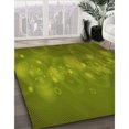 thumbnail image 3 of Ahgly Company Tapis d'Intérieur Ronds Transitionnels Lavables à la Machine, Vert Pistache, 4 Pieds Rond, 3 of 7