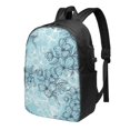 thumbnail image 1 of YFYANG 17" Laptop Backpack, Retro Floral Texture Pattern Fashion Travel Work Backpack with USB and Headphone Cable Interface for Men and Women, 1 of 6
