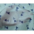 thumbnail image 4 of oneOone Silk Tabby Fabric Triangle Geometric Print Fabric BTY 42 Inch Wide, 4 of 4