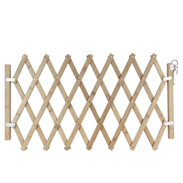 Barrière de Protection en Bois pour Clôture Coulissante, Écran, Porte, Agrandissement