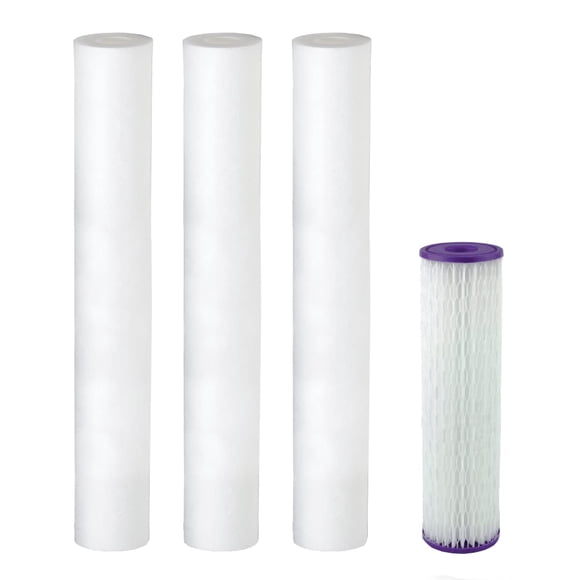 Aquasana EQ-303-20 and EQ-PFC.35 Replacement Filter Bundle for Rhino Whole House Filters