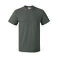 thumbnail image 1 of Fruit Of The Loom T-Shirt à Col Rond à Manches Courtes en Coton HD pour Hommes, 6TG, Vert Forêt, 1 of 1