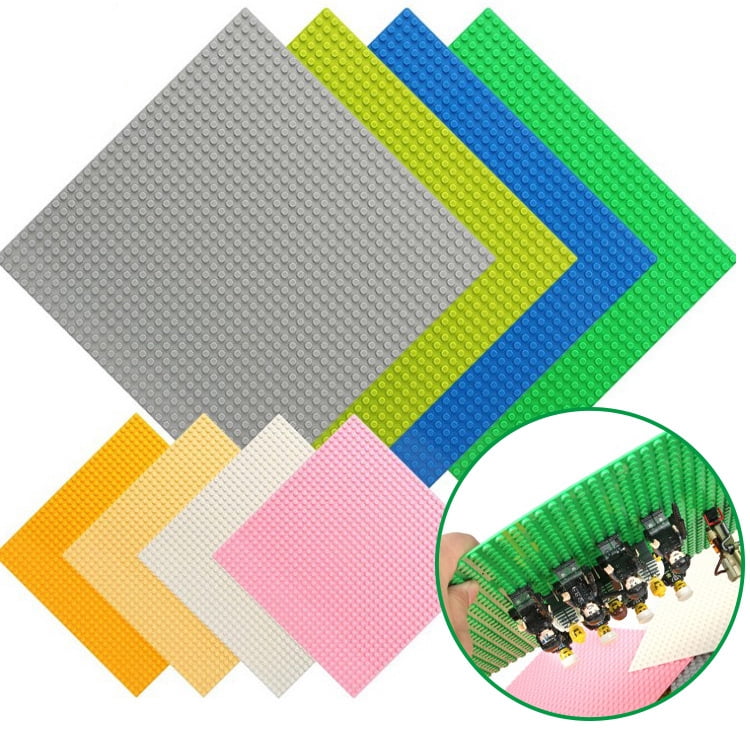 Amyove 8 Colors 32*32 Dots Base Plate for Small Bricks Baseplate Board Compatible Legoed figures DIY Building Blocks Toys For Children