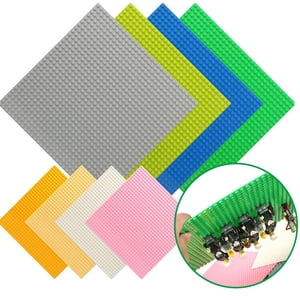 Amyove 8 Colors 32*32 Dots Base Plate for Small Bricks Baseplate Board Compatible Legoed figures DIY Building Blocks Toys For Children