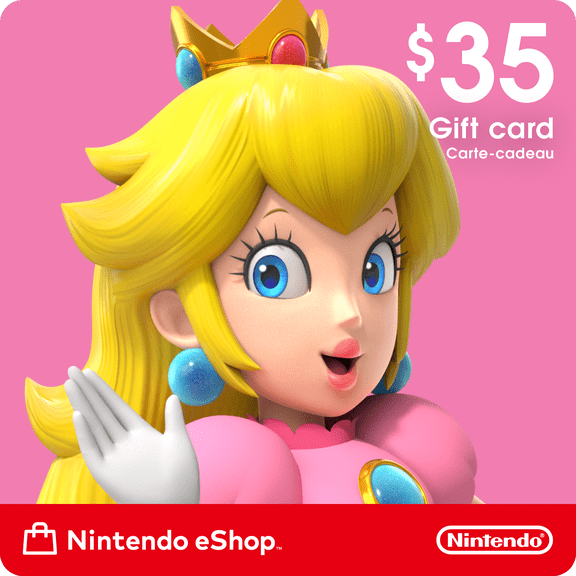 Nintendo eShop $35 (Code Numérique)