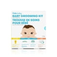 thumbnail image 4 of Frida Baby - Baby Grooming Kit - Grooming Kit Includes Finger Brush with Storage Stand Hair Brush with Case Styling Hair Comb Easy Grip Nail Scissors with Nail File and Case, 4 of 6