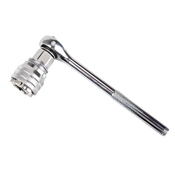 Universal Socket Wrench, TOUMENY Adjustable Multi-Function Socket Set for 3/8 Ratchet Torque Wrench Power Drill, Grips Damaged Rounded Bolts Nuts for Automotive Household Construction Repair