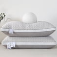 thumbnail image 4 of JWshufel Hotel Quality Bed Pillow for Sleeping Breathable Hypoallergenic Polyester Easy Maintenance Soft Firm Supportive Machine Washable Ventilation Relaxed Cool Night, 4 of 6