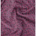 thumbnail image 1 of Soimoi Polyester Crepe Fabric Leopard Animal Skin Printed Fabric 1 Yard 42 Inch Wide, 1 of 6