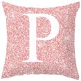 thumbnail image 1 of Housse de Coussin Lettre Décorative Alphabet pour la Maison, 1 of 10