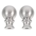 thumbnail image 1 of SHINYPASING 2Set Floor Lamps Screw Cap Metal Lamp Decoration Silver for Living Room, 1 of 7